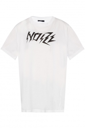 T-shirt with a printed logo, zdjęcie 1 T-shirt with a printed logo od Diesel